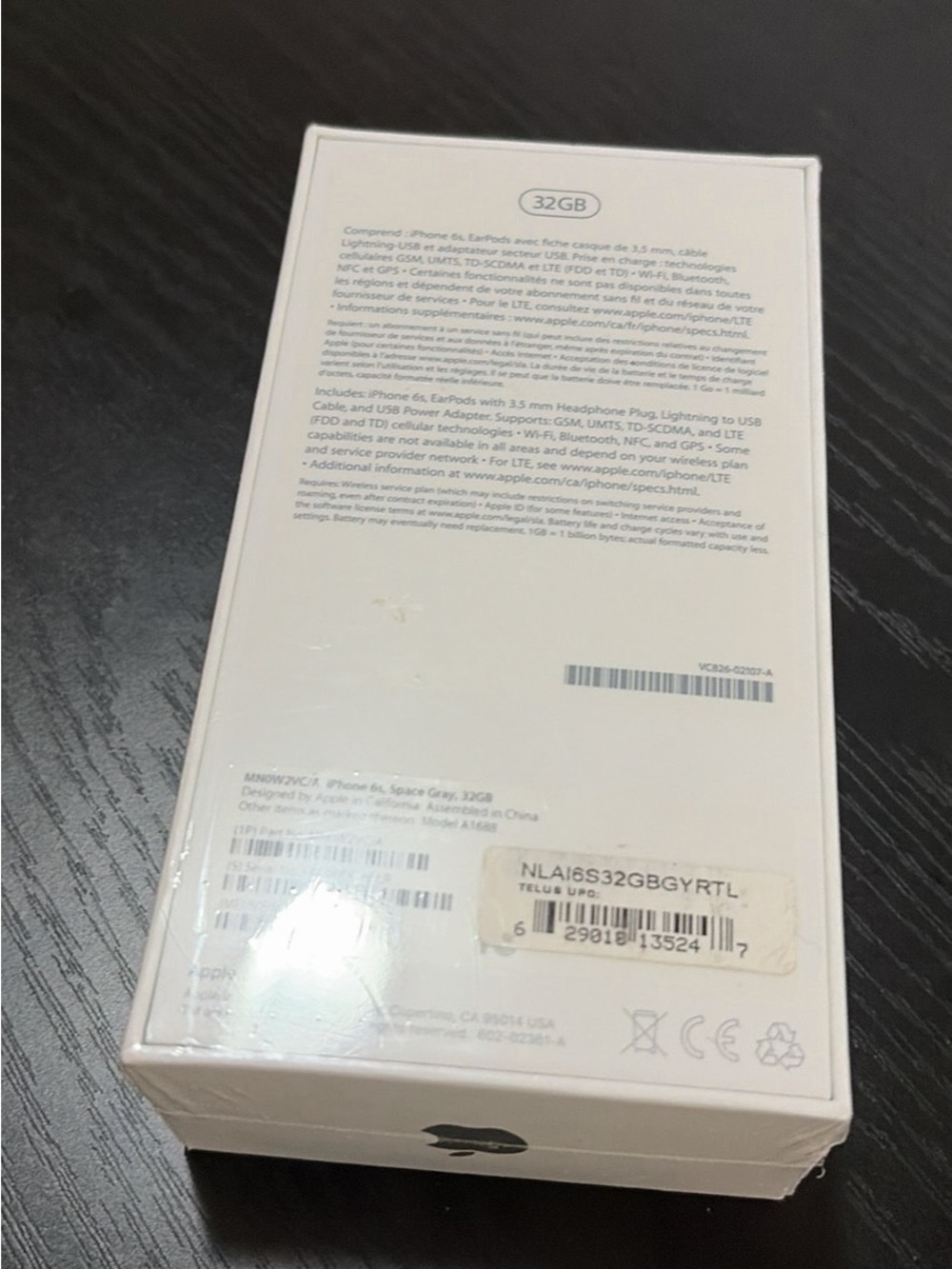 Apple iPhone 6s brand new in sealed original box, never opened or used - Picture 4 of 4